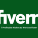 7 Profitable Niches to Work on Fiverr